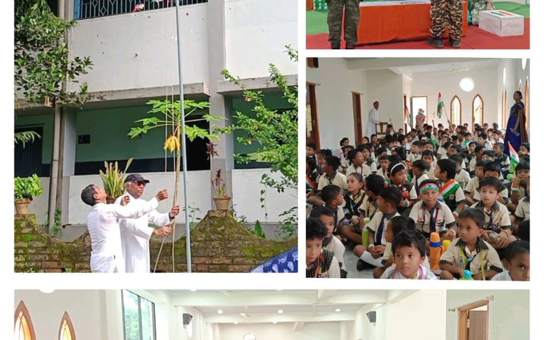 Holy Trinity School, Jhargram Celebrates India’s 80th Independence Day with Pride and Patriotism